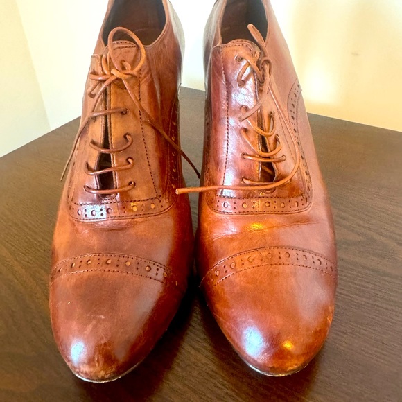 cole haan air violet oxford pump